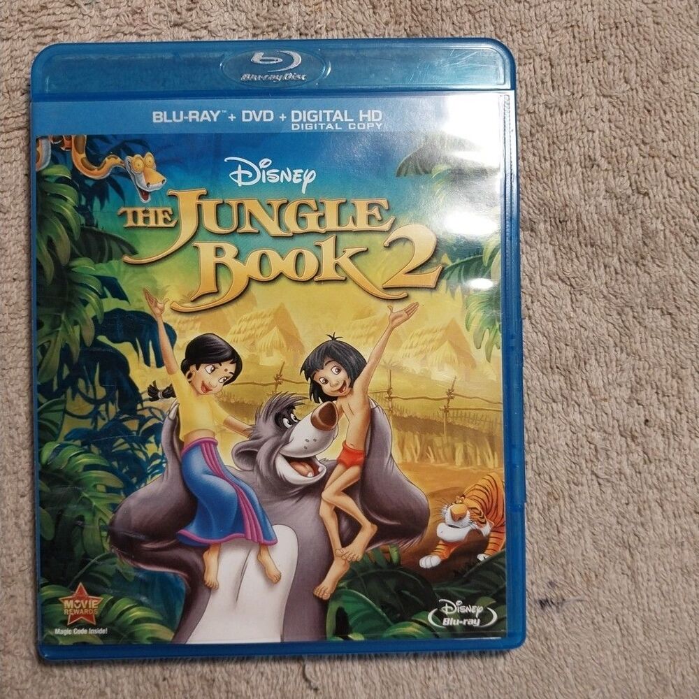 Jungle Book 2 (Blu-ray/DVD,‎ 2014, 2-Disc Set)